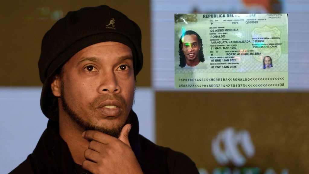 Tại sao Ronaldinho bị bắt ?