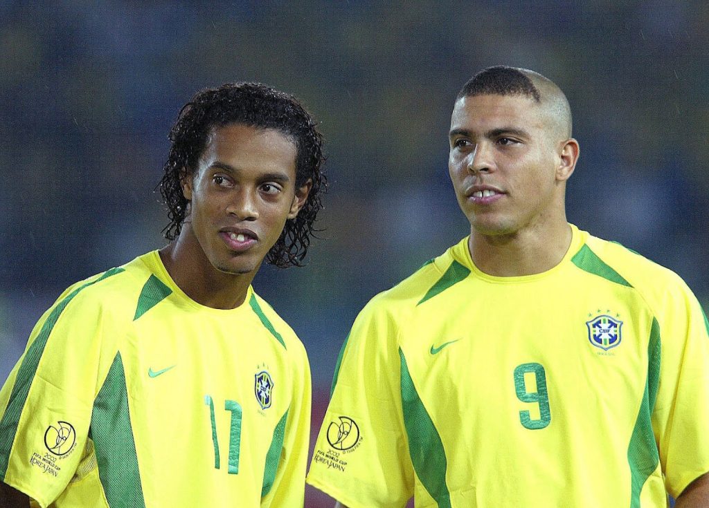 Tóc Ronaldo béo tại World Cup 2002